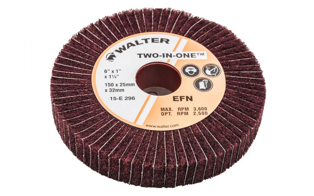 6X1 X-FINE 2IN1 FLAP WHEEL