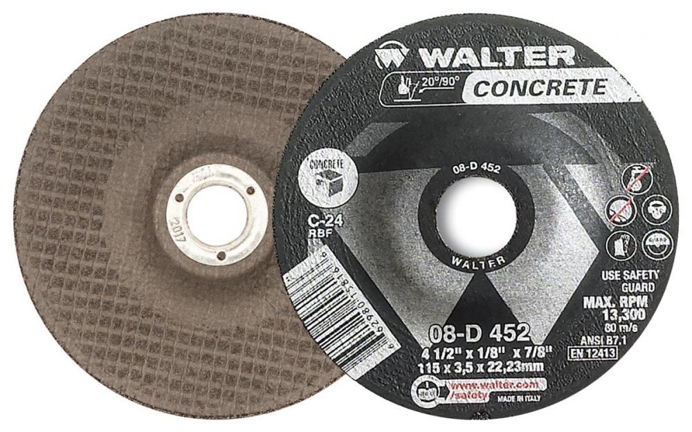 CONCRETE 4-1/2X1/8 C-24 GRINDING WHEEL