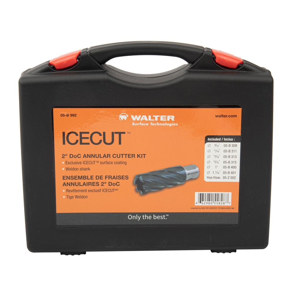 ICECUT WELDON SHANK 2&#34; CUTTER KIT