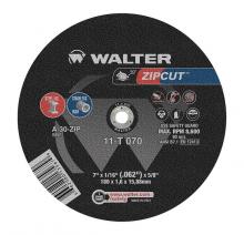 Walter Surface 11T070 - ZIPCUT 7X1/16X5/8'' T1 CUT-OFF WHEEL