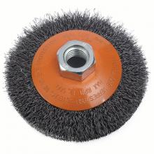 Walter Surface 13H454 - WALTER 4 X 5/8 CRIMPED SAUCER BRUSH