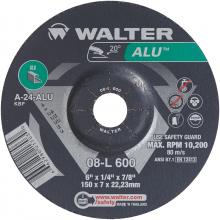 Walter Surface 08L600 - 6X1/4 A24ALU GR WHEELS