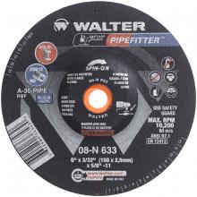 Walter Surface 08N633 - 6" X 3/32" X 5/8-11" PIPEFITTER SPIN-ON