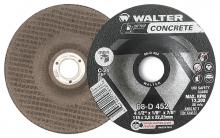 Walter Surface 08D452 - CONCRETE 4-1/2X1/8 C-24 GRINDING WHEEL