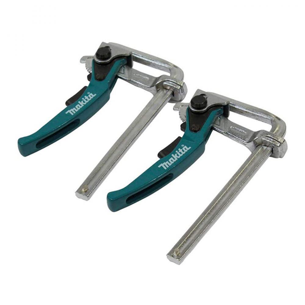 Quick-Release Ratcheting Guide Rail Clamp Set