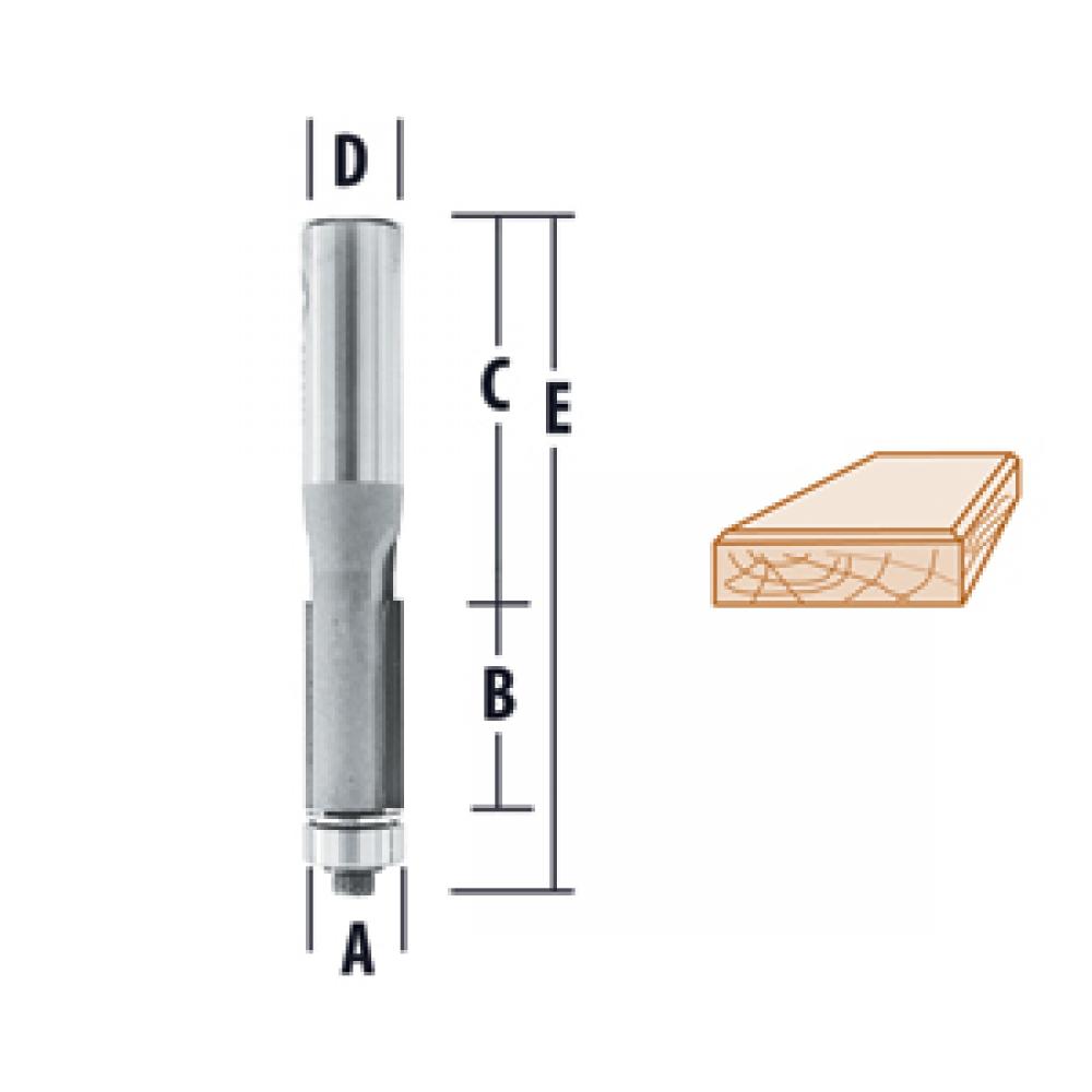 Flush Trimmer - 2 Flute Router Bits