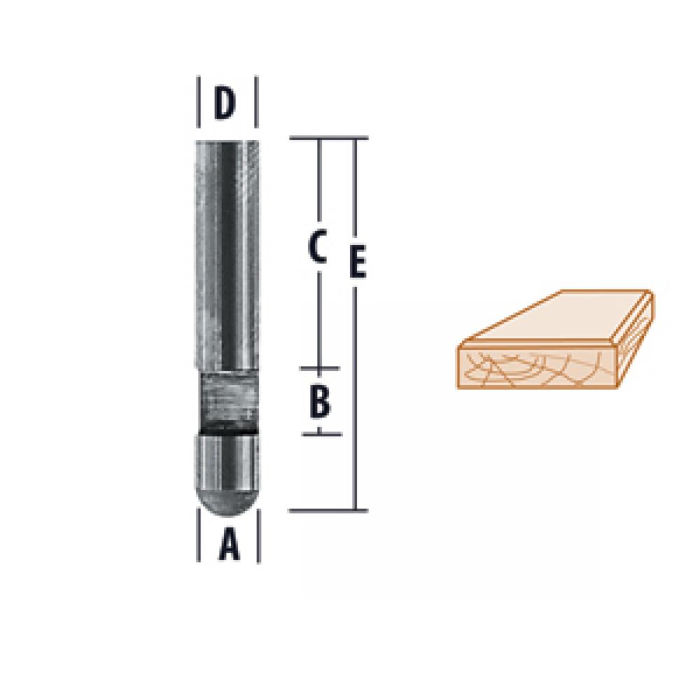 Flush Trimmer Bit - Self Piloting