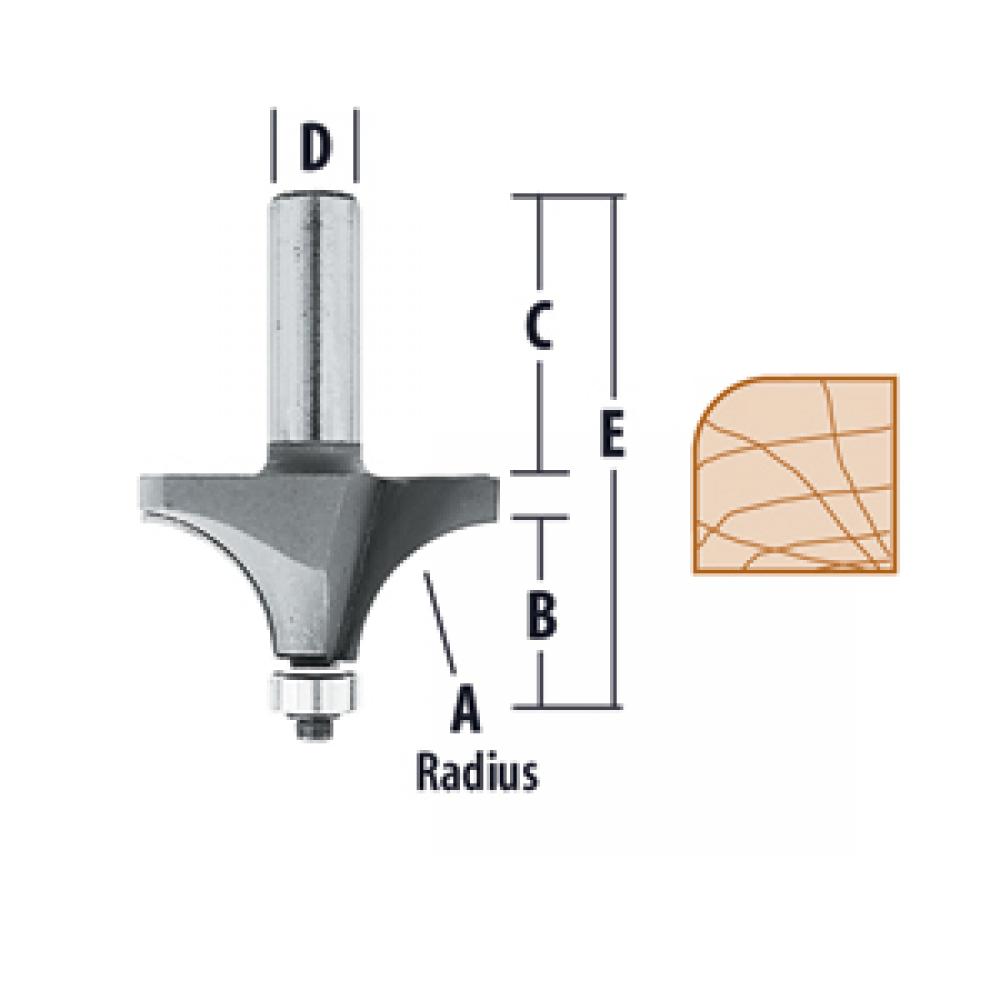 Corner Rounding Router Bits