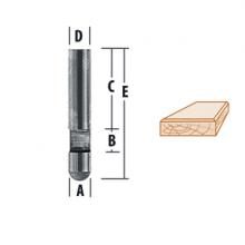 Makita 733128-2A - 7" Bevel Trimmer Bit - Self Piloting