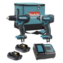 Makita DLX2127SY - 18V LXT 2 Tool Combo Kit, Compact x2