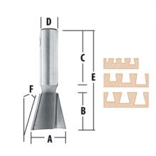 Makita 733265-A - Dovetail Router Bits