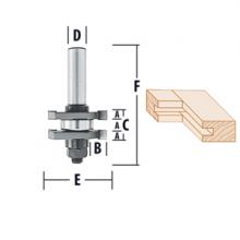 Makita 733337-A - Reversible Tongue & Groove Assembly - 2 Wing Router Bits