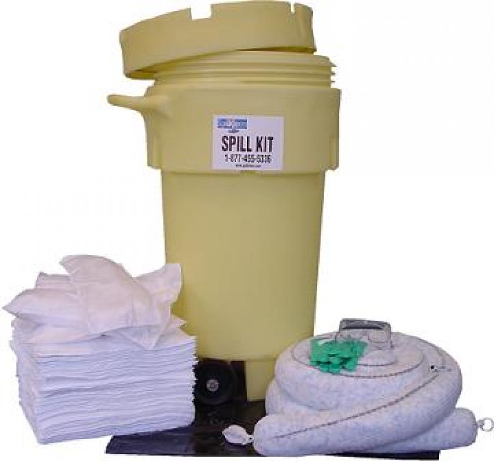 55 Gallon Mobile Spill Kit - Oil Only