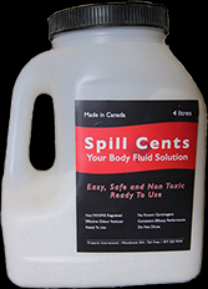 SPILL CENTS BODY FLUID ABSORBENT