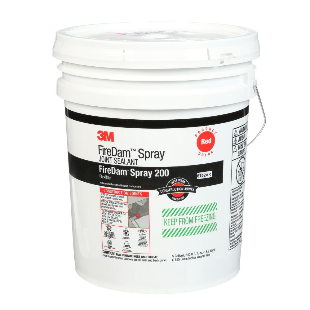 3M™ FireDam™ Spray, FD-SPRAY-200, red, 5 gallon (19 L) pail