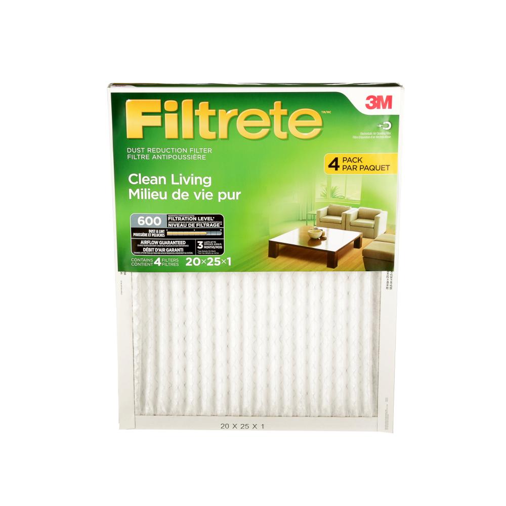 Filtrete™ Clean Living Dust Reduction Filter 9833DC-4PK