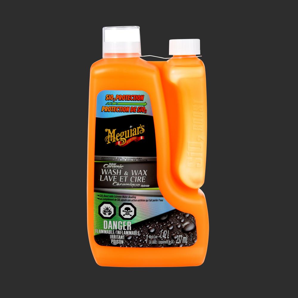 Meguiar’s® Hybrid Ceramic Wash & Wax G210256C, with SiO2 Boost, 56 fl oz (1.66 L), 4/Case