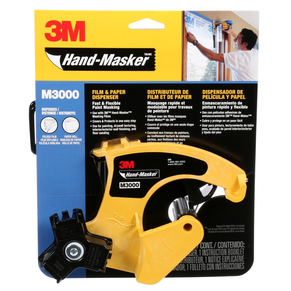 3M™ Hand-Masker™ Dispenser, M3000, 11.13 in x 4.63 in (28.27 cm x 11.76 cm)