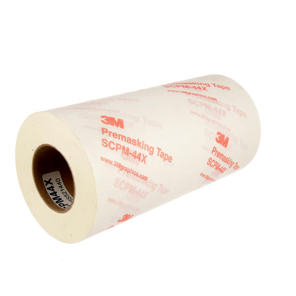 3M™ Premasking Tape SCPM-44X, 12 in x 100 yd, 4 Rolls/Carton