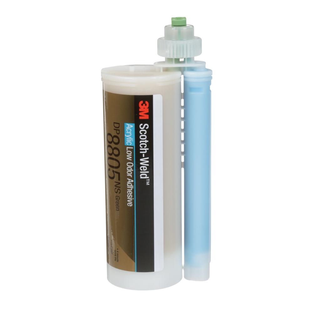 3M™ Scotch-Weld™ Low Odour Acrylic Adhesive, DP8805NS, green, 17.25 fl. oz. (490 ml)