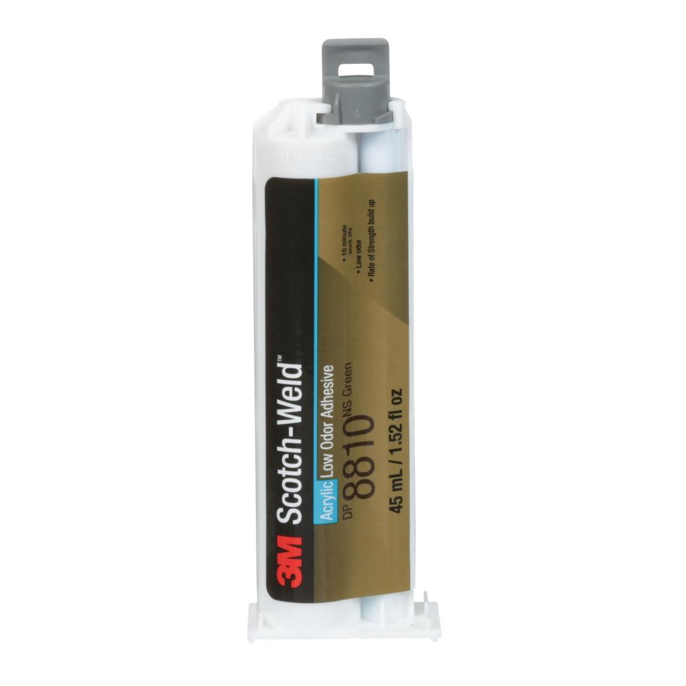 3M™ Scotch-Weld™ Low Odour Acrylic Adhesive, DP8810NS, green, 1.58 fl. oz. (45 ml)