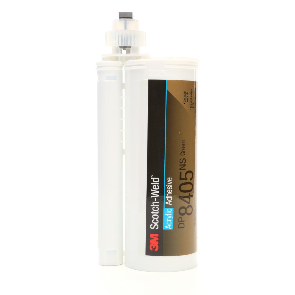 3M™ Scotch-Weld™ Acrylic Adhesive, DP8405NS, green, 17.25 fl. oz. (490 ml)