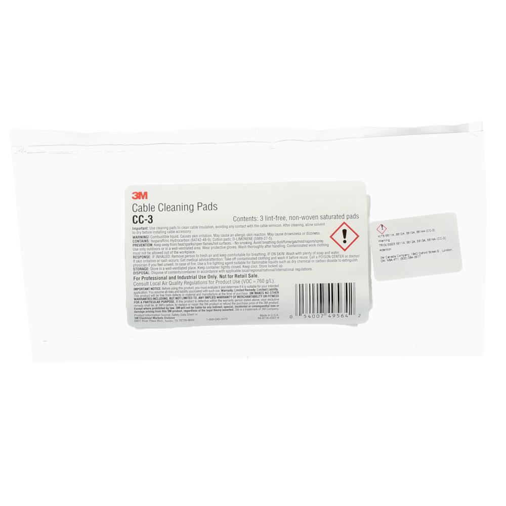 3M™ Cable Cleaning Pad Kit, CC-3