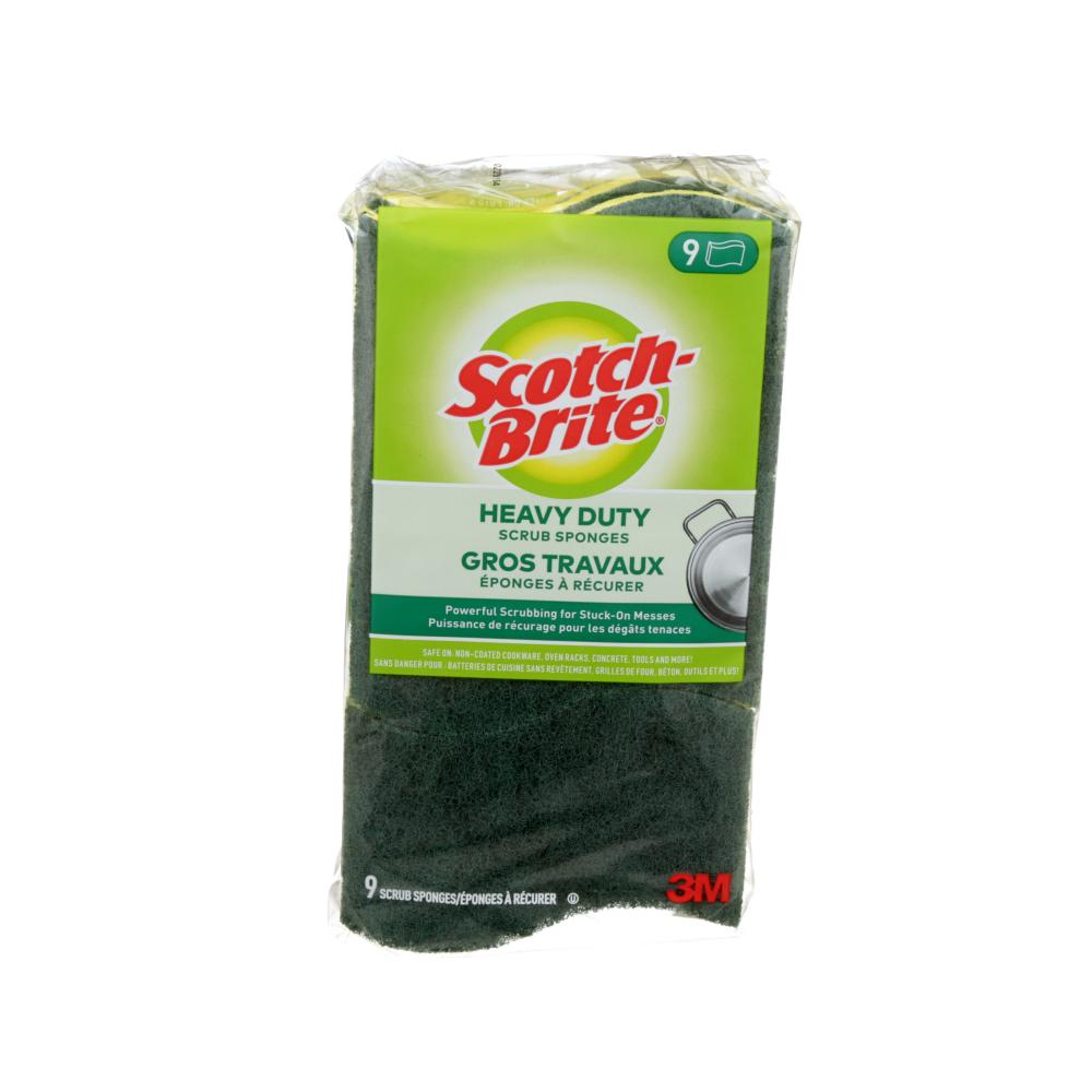 Scotch-Brite® Heavy Duty Scrub Sponge, 9/pack