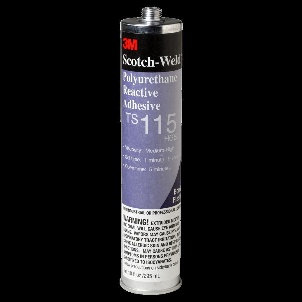 3M™ Scotch-Weld™ Polyurethane Reactive Adhesive, TS115, white, 10.91 fl. oz. (310 ml)