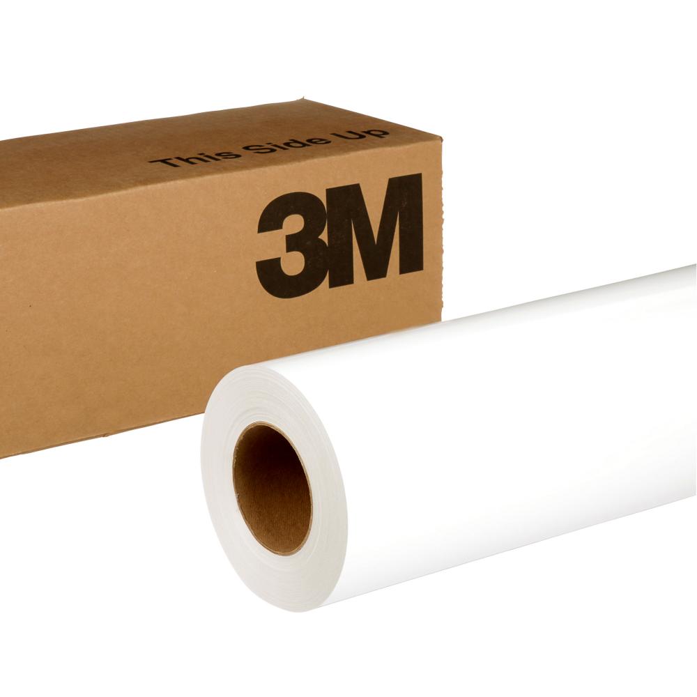 3M™ Print Wrap Film, IJ180MC-10, white, 60 in x 100 yd (152.4 cm x 91.4 m)