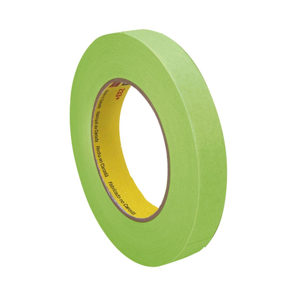 Scotch® Performance Masking Tape 233+ 26334, 18 mm x 60.5 m, 48 rolls/Case