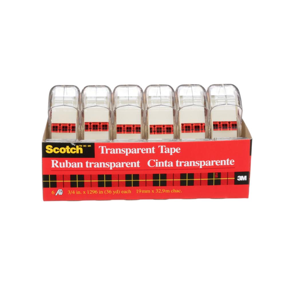 Scotch® Transparent Tape Premium Pack