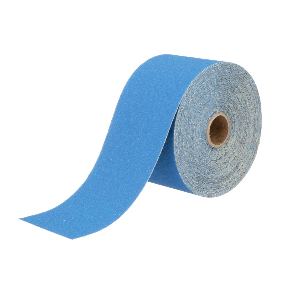 3M™ Stikit™ Blue Abrasive Sheet Roll, 321U, 36217, 80, 2-3/4 in x 20 yd (69.85 mm x 18.29 m)