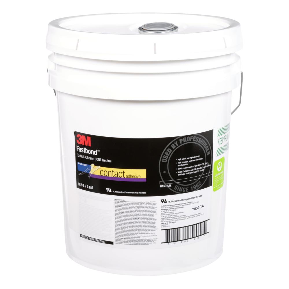 3M™ Fastbond™ Contact Adhesive, 30-5GAL-NEU, neutral, 5 gal (18.9 L)