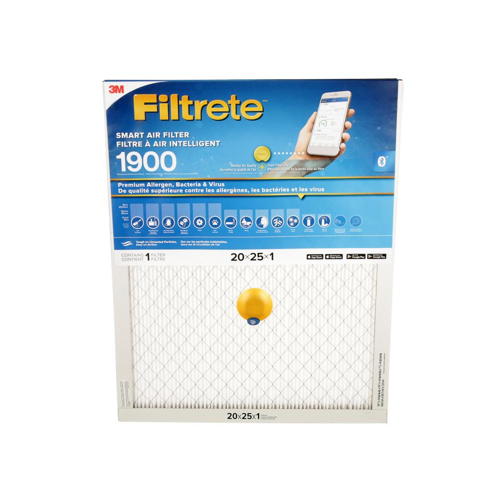 Filtrete Smart MPR 1900 Premium Allergen, Bacteria & Virus Air Filters