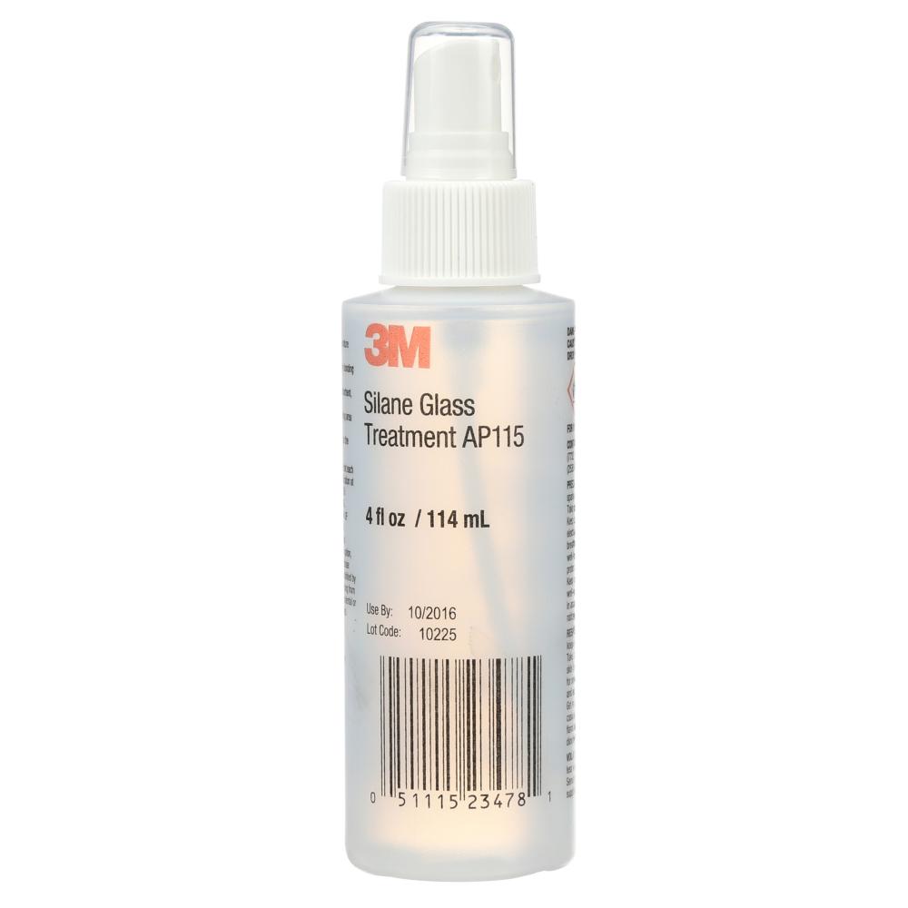 3M™ Silane Glass Treatment, AP115, clear, 4 oz (118.3 mL)