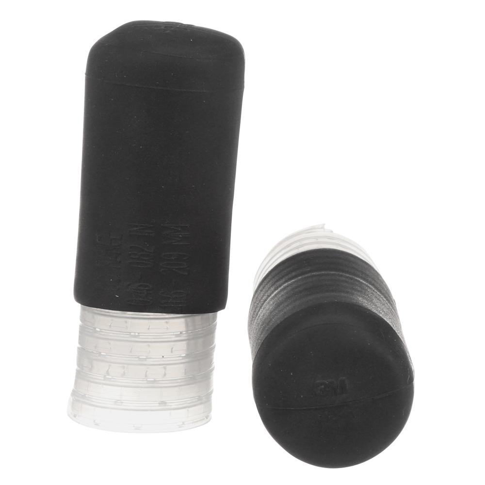 3M™ Cold Shrink End Cap EC-1, Use Range of 0.46-0.82 in (11.6-20.9 mm)