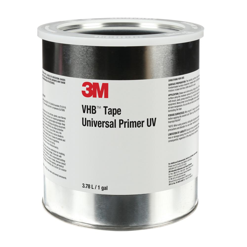 3M™ VHB™ Tape Universal Primer UV, PRIMER UV-1 GAL, clear, 1 gal (3.8 L)