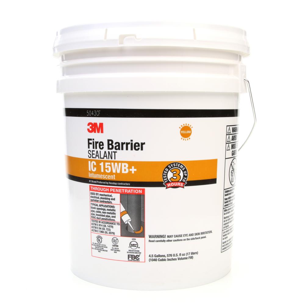 3M™ Fire Barrier Sealant, IC 15WB+, 4.5 gallon (17 L)