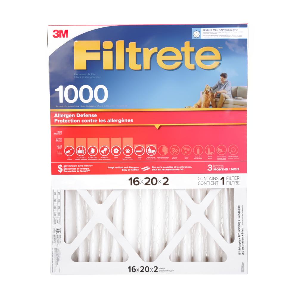 Filtrete MPR 1000 - 1085 Allergen / Dust Defense Air Filters