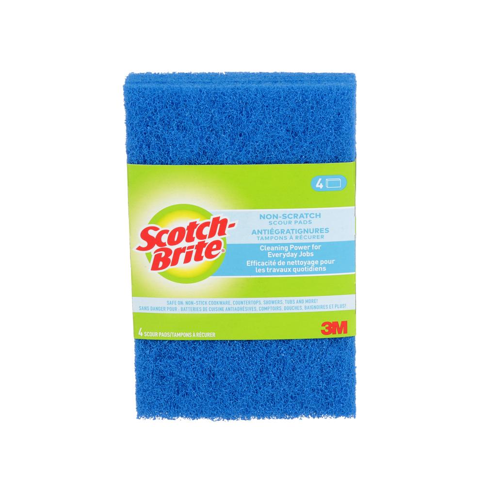 Scotch-Brite® Non-Scratch Scour Pad, 4/pack