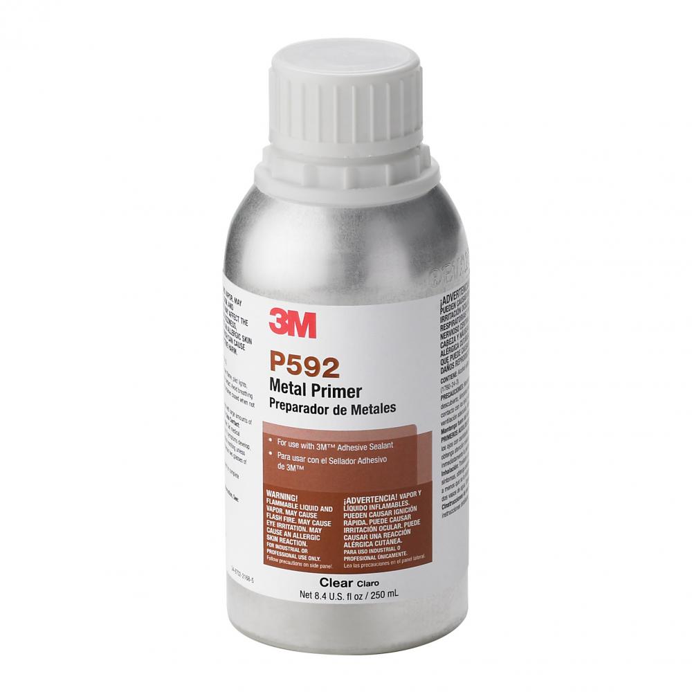 3M™ Metal Primer, P592, clear, 8.45 fl oz (250 mL) bottle