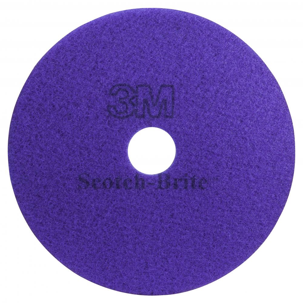 Scotch-Brite™ Purple Diamond Floor Pad Plus, F-PURPLE-12, 305 mm (12 in)