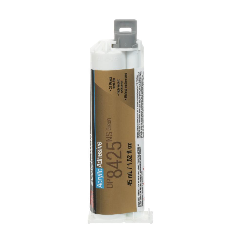 3M™ Scotch-Weld™ Acrylic Adhesive, DP8425NS, green, 1.58 fl. oz. (45 ml)