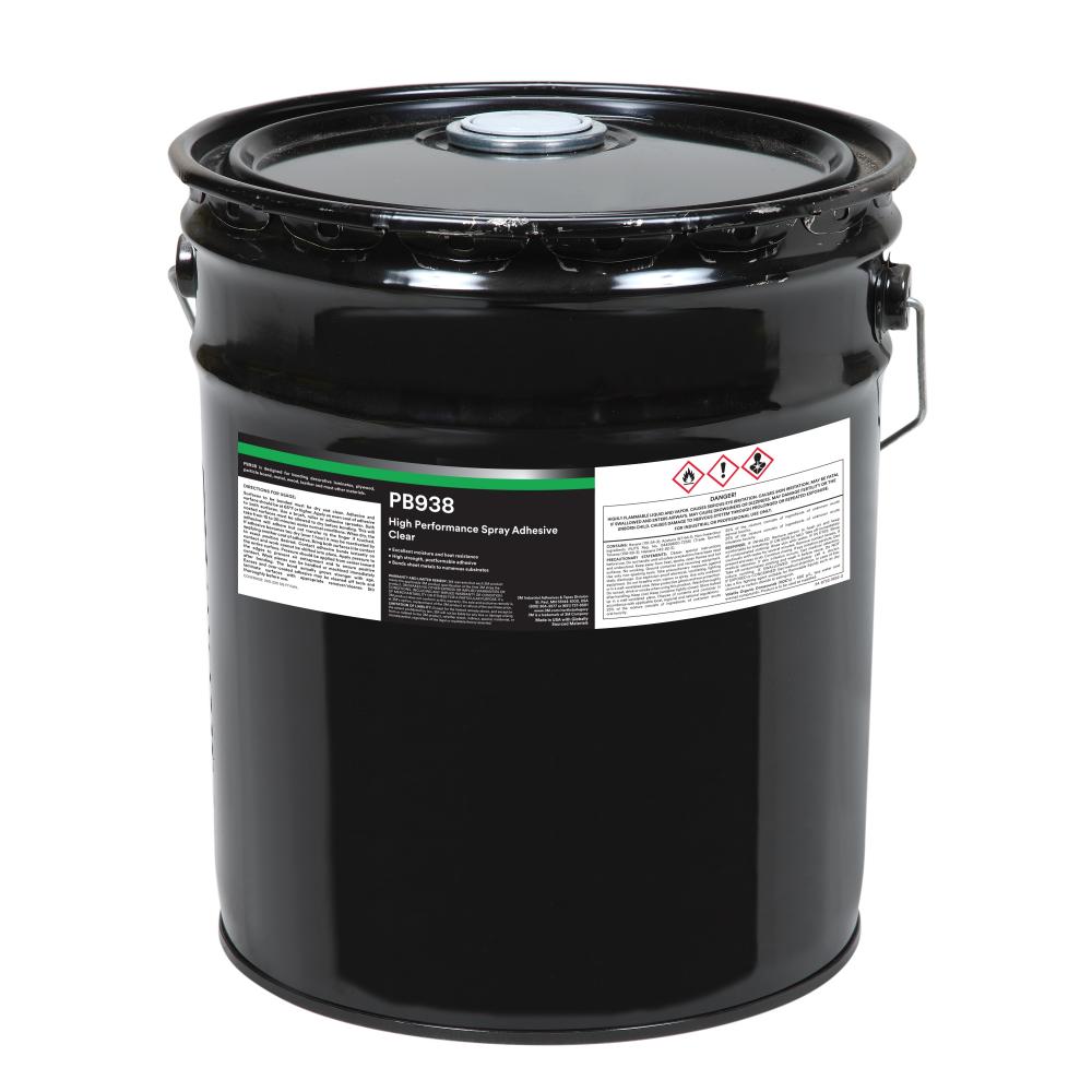 3M™ High Strength Contact Adhesive PB938, Clear, 5 Gallon Drum (Pail)