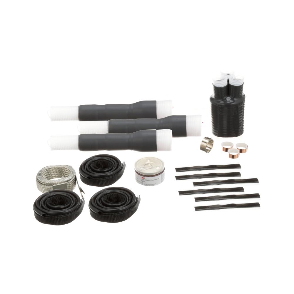 3M™ Cold Shrink QT-III Three Conductor Indoor Termination Kit 7623-T-95-3-RJS, 3/Kit