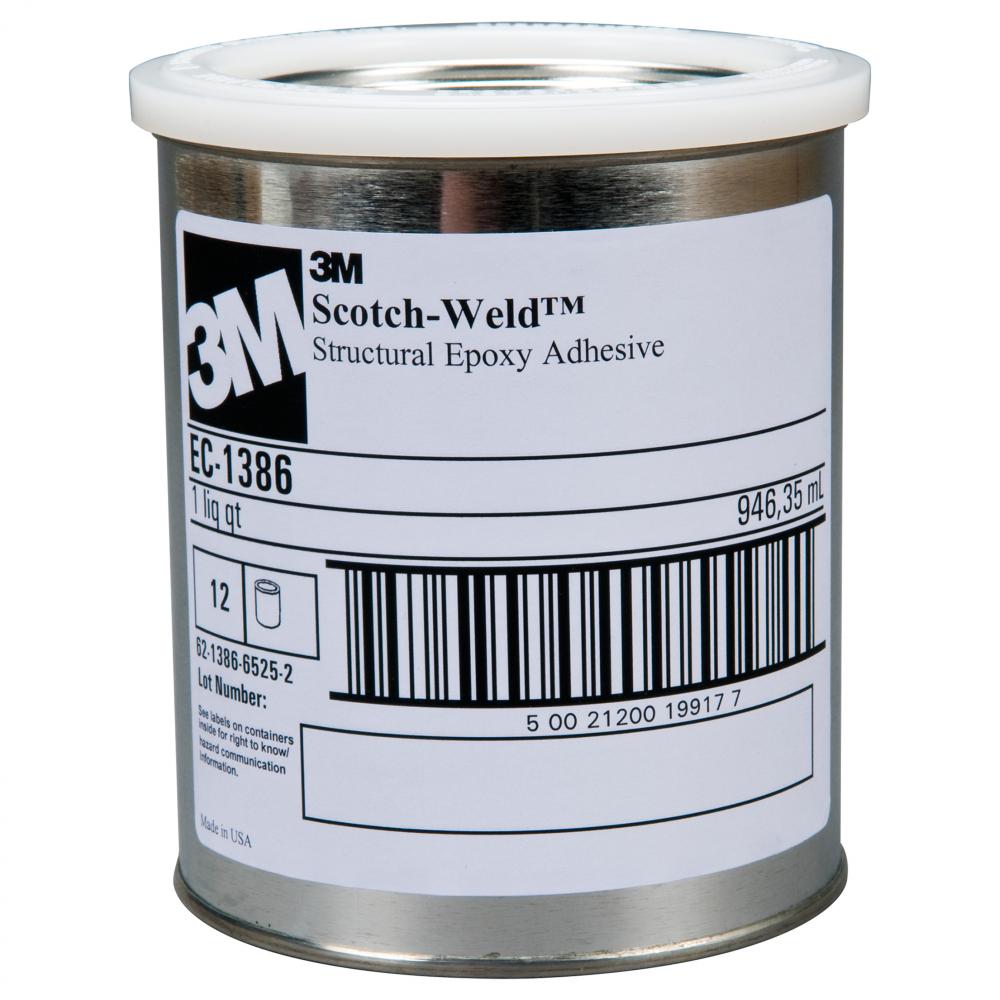 3M™ Scotch-Weld™ Epoxy Adhesive, 1386, cream, 1 qt. (950 ml)