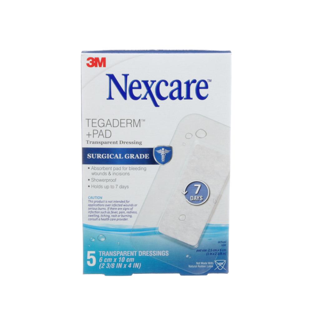 Nexcare™ Tegaderm™ + Pad Transparent Dressing H3584-CA