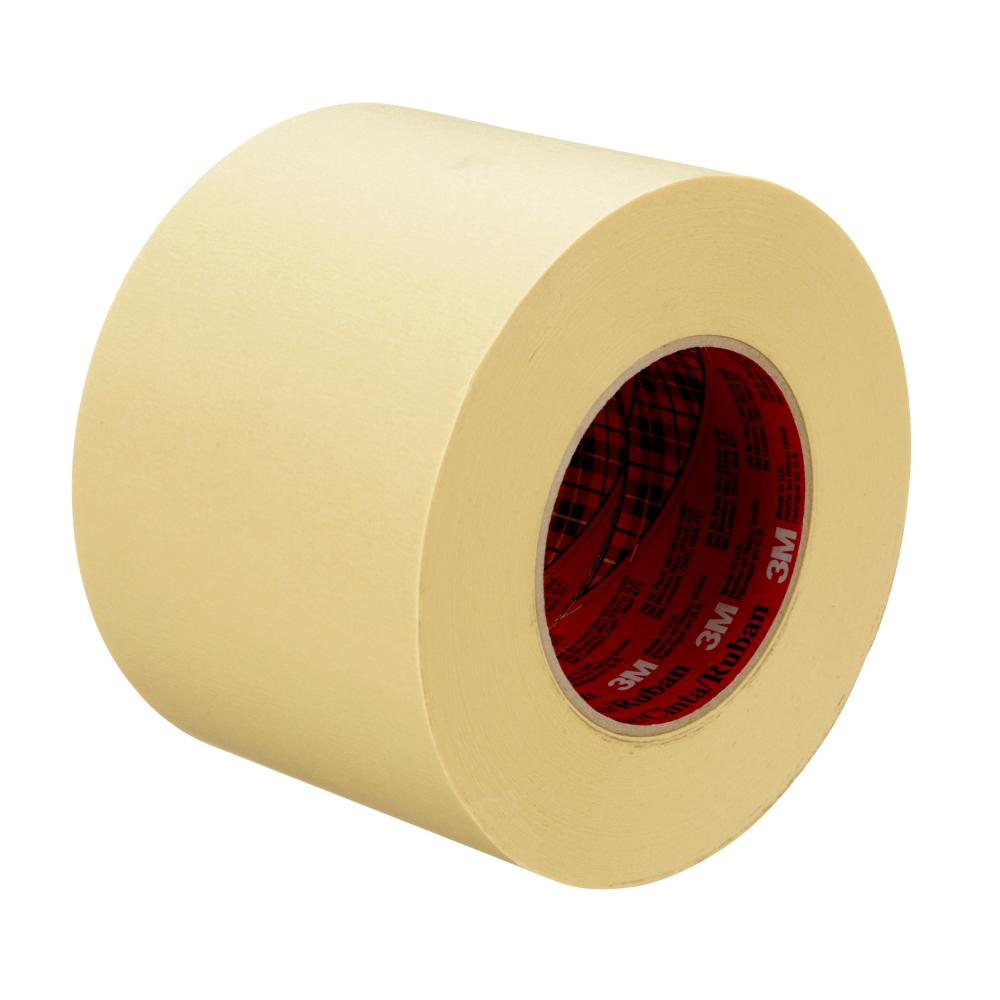 Scotch® High Performance Masking Tape, 2693, tan, 4 in x 60 yd (100 mm X 55 m), 8 per case