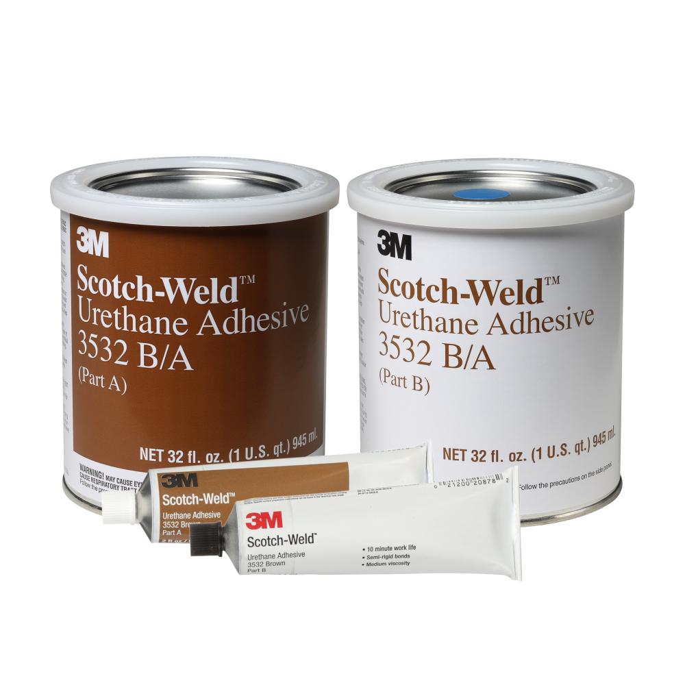 3M™ Scotch-Weld™ Urethane Adhesive EC-3532 B/A, 4 fl oz tube kit, 6 kits per case